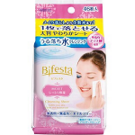 Bifesta Cleansing Sheet Moist (สีชมพู)